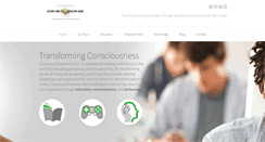 Desktop Screenshot of consciousdimensions.com